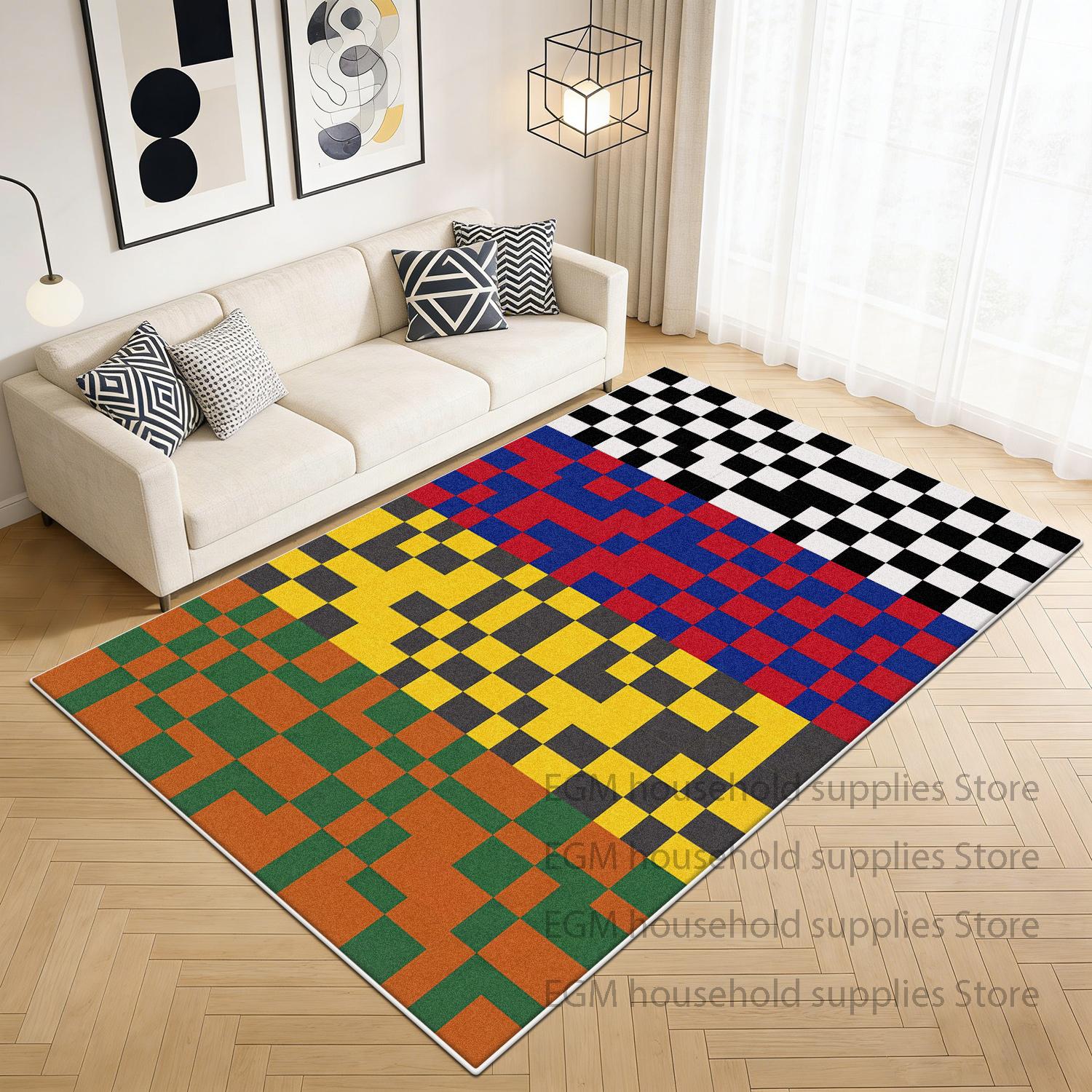 Geometric Floor Mat Modern Style Soft Bedroom House Laundry Room Carpets Anti-skid Bedside Area Parlor Rugs Machine Washable 60x90cm
Geometric Floor Mat Modern Style Soft Bedroom House Laundry Room Carpets Anti-skid Bedside Area Parlor Rugs Machine Washable 60x90cm