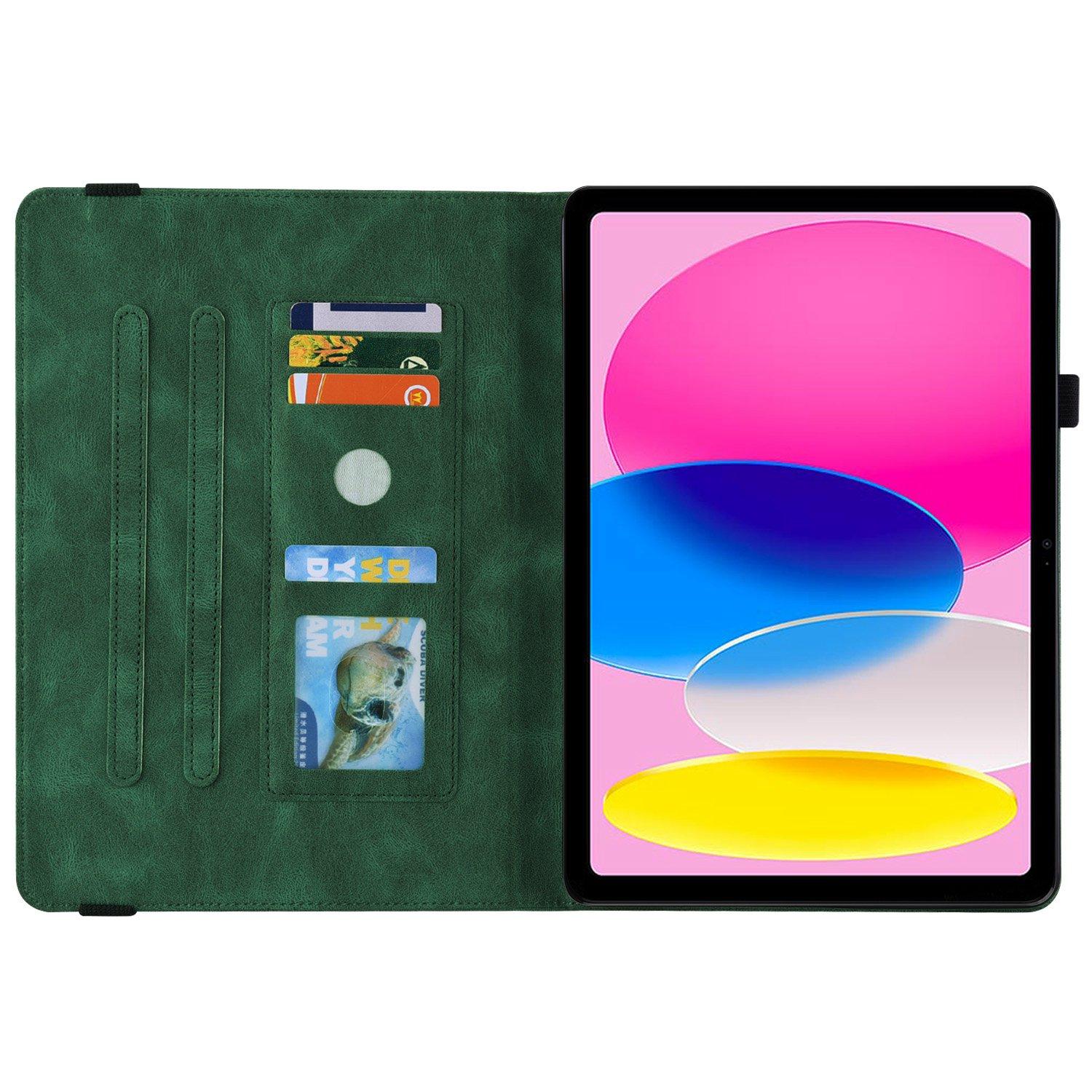 For iPad (2025)/10.9 (2022) Butterfly Flower Imprinted PU Leather Card Holder Stand Smart Tablet Case with Pencil Holder Blue
For iPad (2025)/10.9 (2022) Butterfly Flower Imprinted PU Leather Card Holder Stand Smart Tablet Case with Pencil Holder Blue