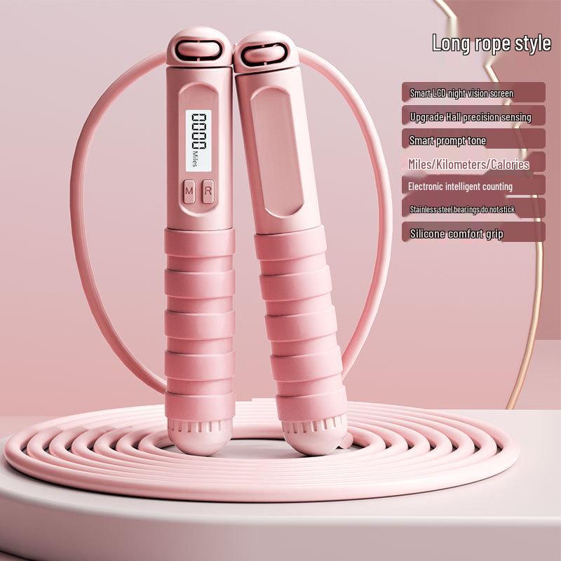 Electronic Cordless Jump Rope for Adult Fitness & Weight Loss
Electronic Cordless Jump Rope for Adult Fitness & Weight Loss