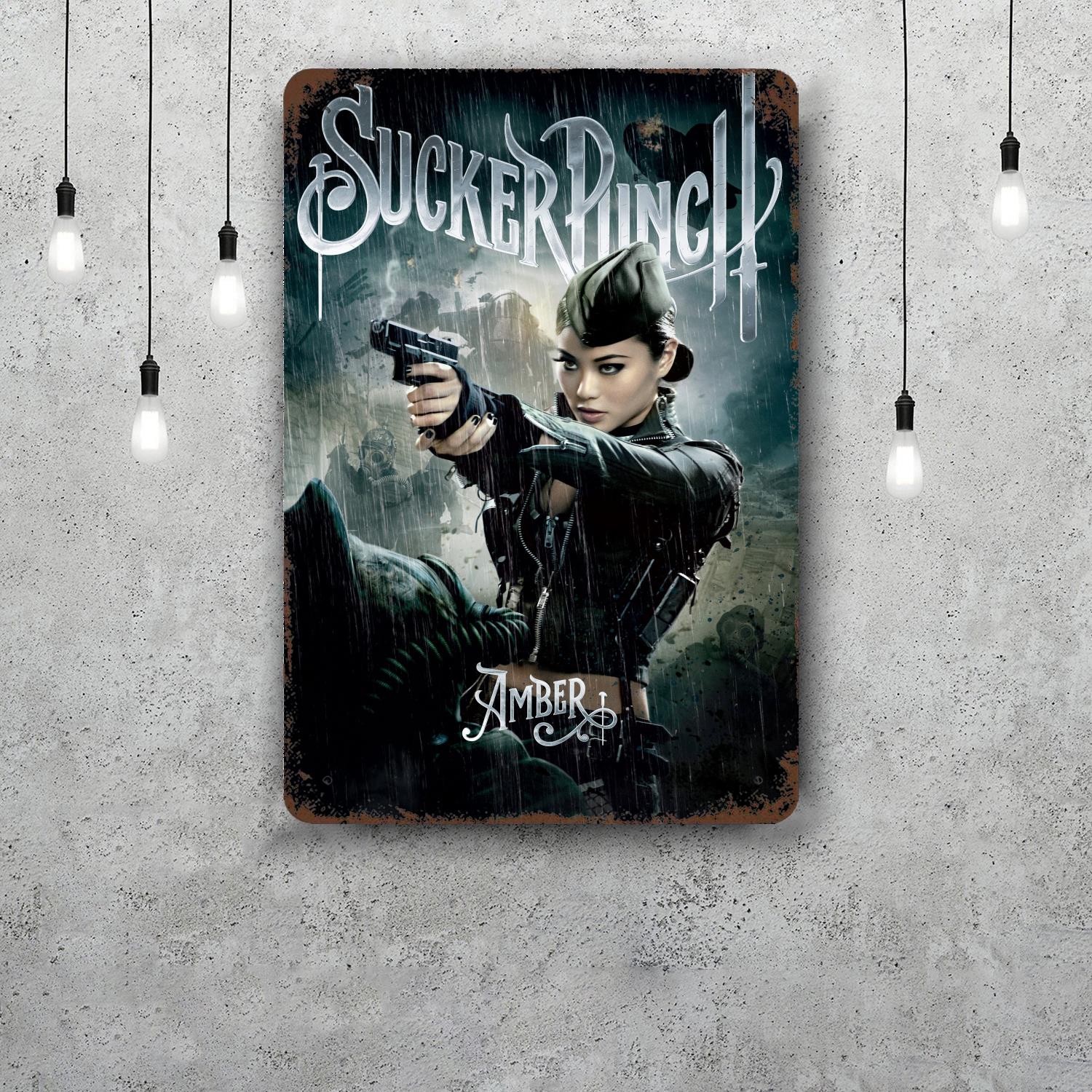 Sucker Punch Action Movie Retro Vintage Tin Sign Poster Decorative Plaque Metal Plate Wall Decor 20x30cm(7.8x11.8inch)
Sucker Punch Action Movie Retro Vintage Tin Sign Poster Decorative Plaque Metal Plate Wall Decor 20x30cm(7.8x11.8inch)