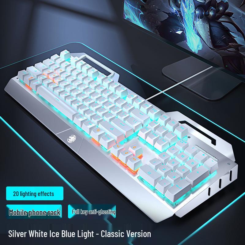 Pioneer TK900 Wired Mechanical Keyboard & Mouse Set with Square Jian Knob - Perfect for Esports Gaming & Office Use
Pioneer TK900 Wired Mechanical Keyboard & Mouse Set with Square Jian Knob - Perfect for Esports Gaming & Office Use