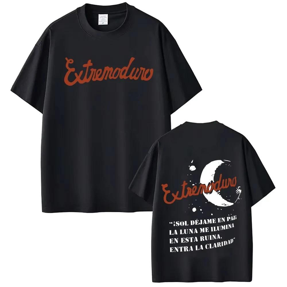 Extremoduro Band Quote & Moon Graphic Double Sided Vintage Oversized Spanish Rock Streetwear Fan Merch T-Shirt Top for Rock En Español Lovers Music 4XL
Extremoduro Band Quote & Moon Graphic Double Sided Vintage Oversized Spanish Rock Streetwear Fan Merch T-Shirt Top for Rock En Español Lovers Music 4XL