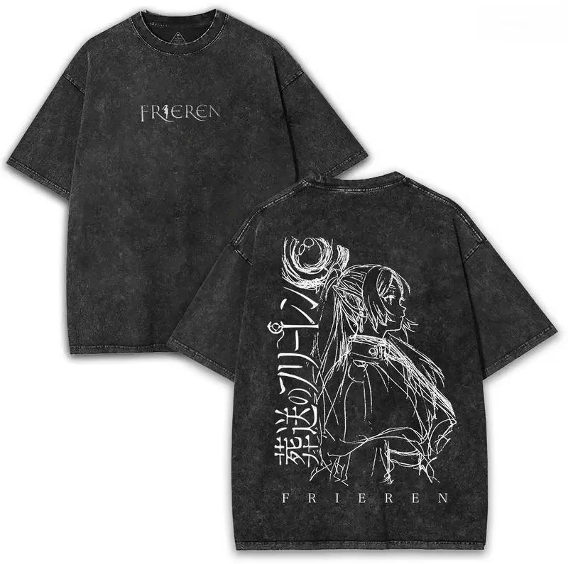 Frieren T Shirt Beyond Journeys End Anime Clothing Men Women Tshirts Short Sleeve Vintage Washed TShirt Cotton Tees Top L
Frieren T Shirt Beyond Journeys End Anime Clothing Men Women Tshirts Short Sleeve Vintage Washed TShirt Cotton Tees Top L