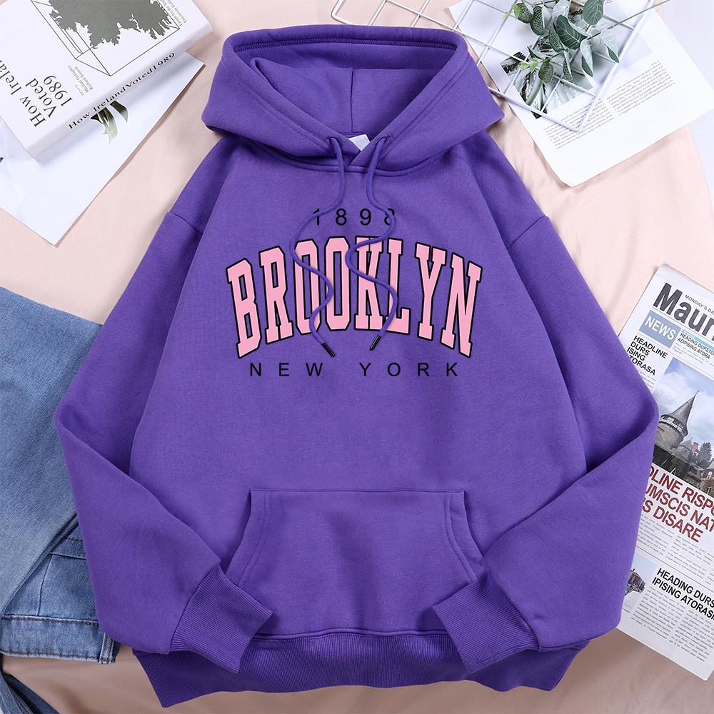 1898 Brooklyn New York Hoodies Жіночий дихаючий теплий флісовий одяг Базовий модний вільний спортивний костюм унісекс з капюшоном Oversize Tide S
1898 Brooklyn New York Hoodies Жіночий дихаючий теплий флісовий одяг Базовий модний вільний спортивний костюм унісекс з капюшоном Oversize Tide S
