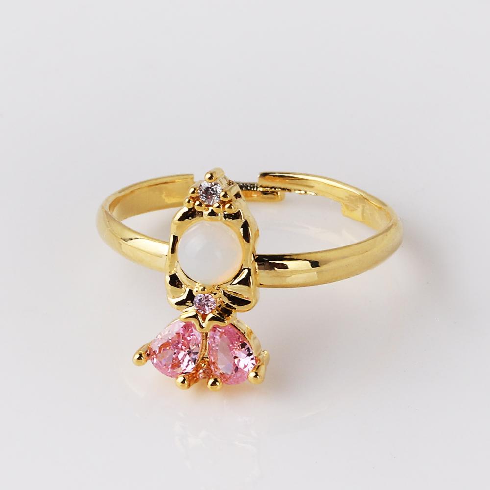 New Multicolor Sweet Cubic Zirconia Crystal Ring Gold Color Plated Women Girls Bague Jewelry
New Multicolor Sweet Cubic Zirconia Crystal Ring Gold Color Plated Women Girls Bague Jewelry