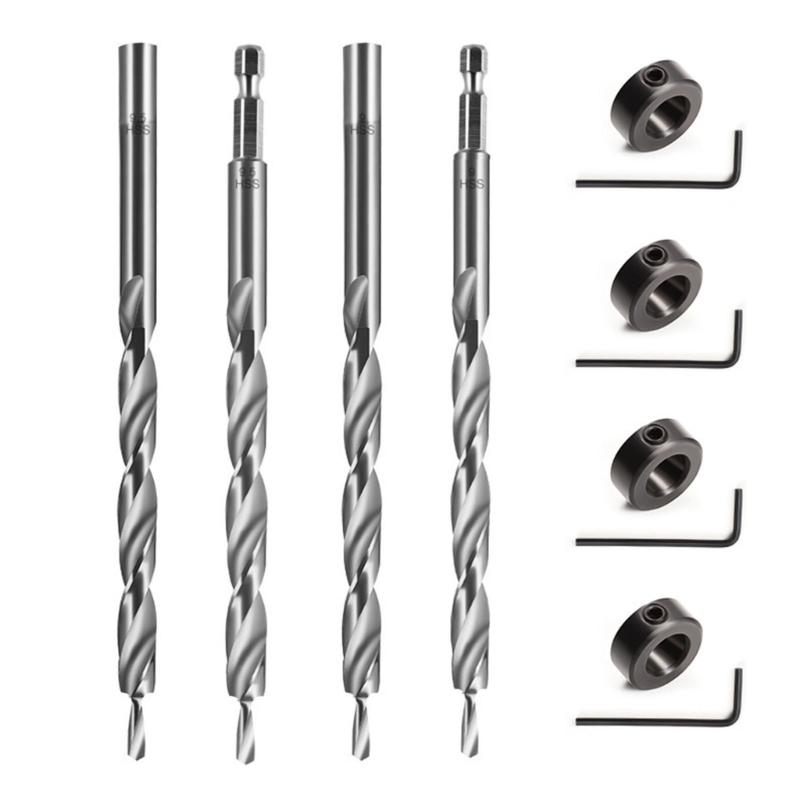 Hex/Round Shank Oblique Hole Locator Drill Bit for Precise Hole in Woodworking Constructed from High Speed Steel Build срібний
Hex/Round Shank Oblique Hole Locator Drill Bit for Precise Hole in Woodworking Constructed from High Speed Steel Build срібний