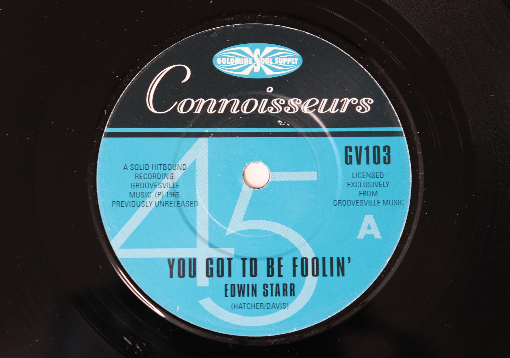 7inch Record EDWIN STARR PROFESSIONALS You Got To Be Foolin Thats Why GV103 GOLDMINE SOUL 1997 UK SoulFunk Used
7inch Record EDWIN STARR PROFESSIONALS You Got To Be Foolin Thats Why GV103 GOLDMINE SOUL 1997 UK SoulFunk Used