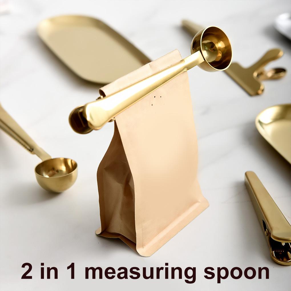 Coffee Scoop Clip 2 in 1 Long Handle Stainless Steel Spoon Food Bag Sealer Tea Scooper золотистый
Coffee Scoop Clip 2 in 1 Long Handle Stainless Steel Spoon Food Bag Sealer Tea Scooper золотистый