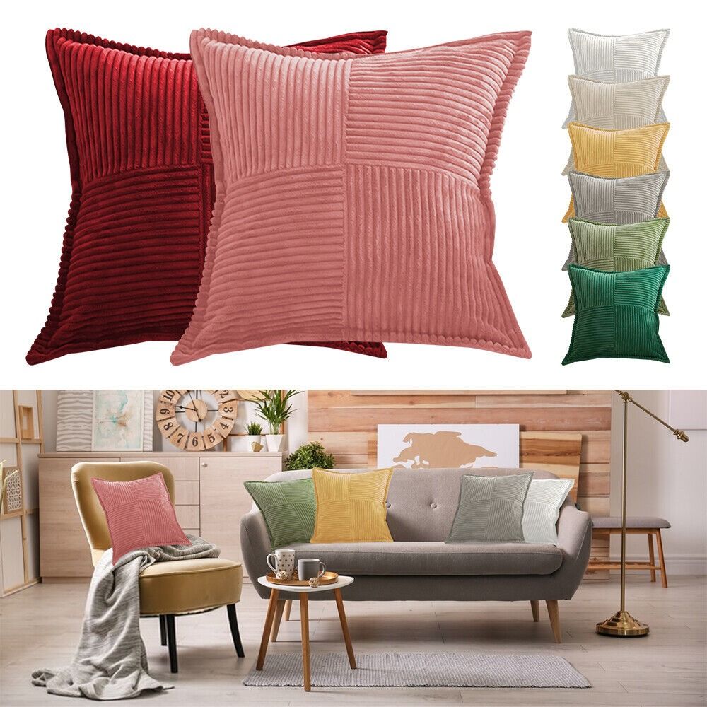 Вельветовые подушки, однотонные наволочки, модные пушистые наволочки 
Вельветовые подушки, однотонные наволочки, модные пушистые наволочки