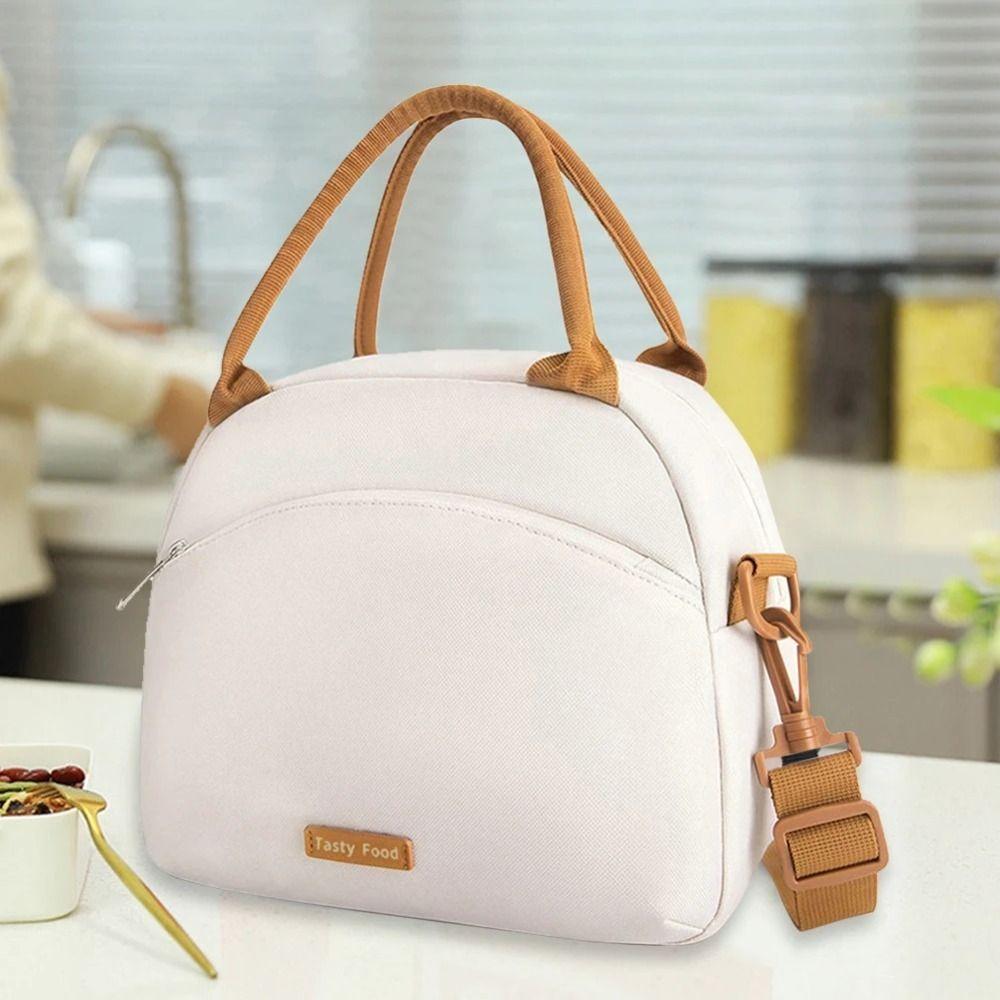 Adjustable Shoulder Strap Handbag Portable Food Storage Box Insulated Lunch Bag Universal серый
Adjustable Shoulder Strap Handbag Portable Food Storage Box Insulated Lunch Bag Universal серый