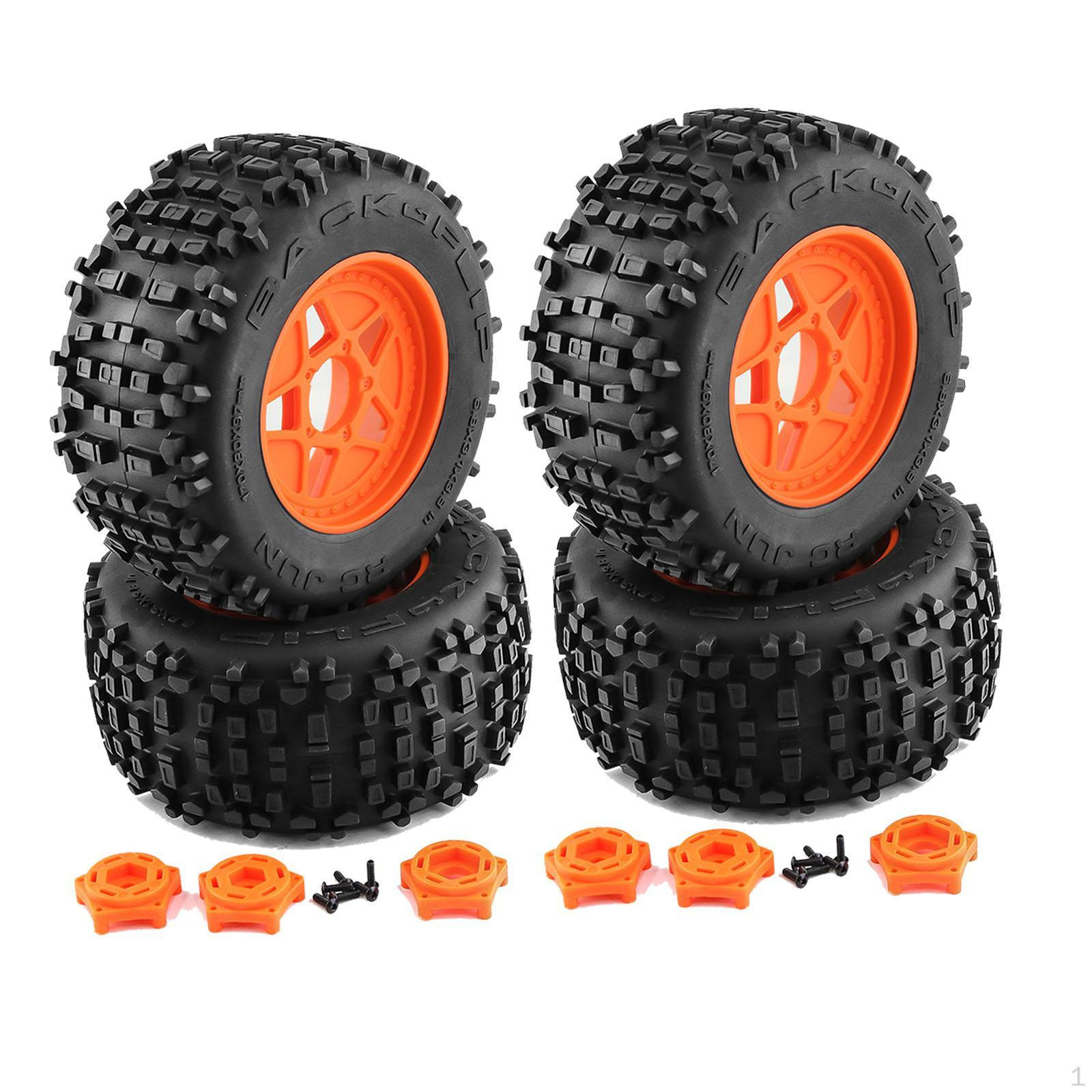 4 Pieces RC Car Wheels and Tires Crawler Spare Parts DIY Modified Hex Hub Replace for Style B помаранчевий
4 Pieces RC Car Wheels and Tires Crawler Spare Parts DIY Modified Hex Hub Replace for Style B помаранчевий