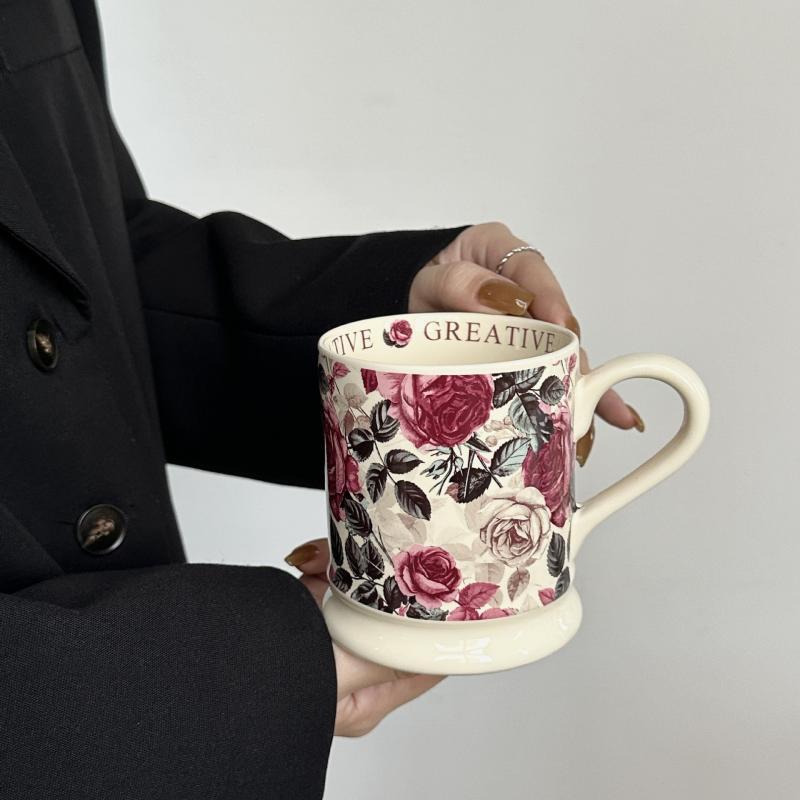 OLOEY French Retro Ceramic Oil Painting Mug
OLOEY French Retro Ceramic Oil Painting Mug