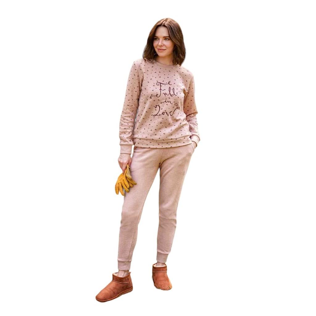 Женский зимний пижамный комплект Berrak с нулевым воротником на запястье
Женский зимний пижамный комплект Berrak с нулевым воротником на запястье