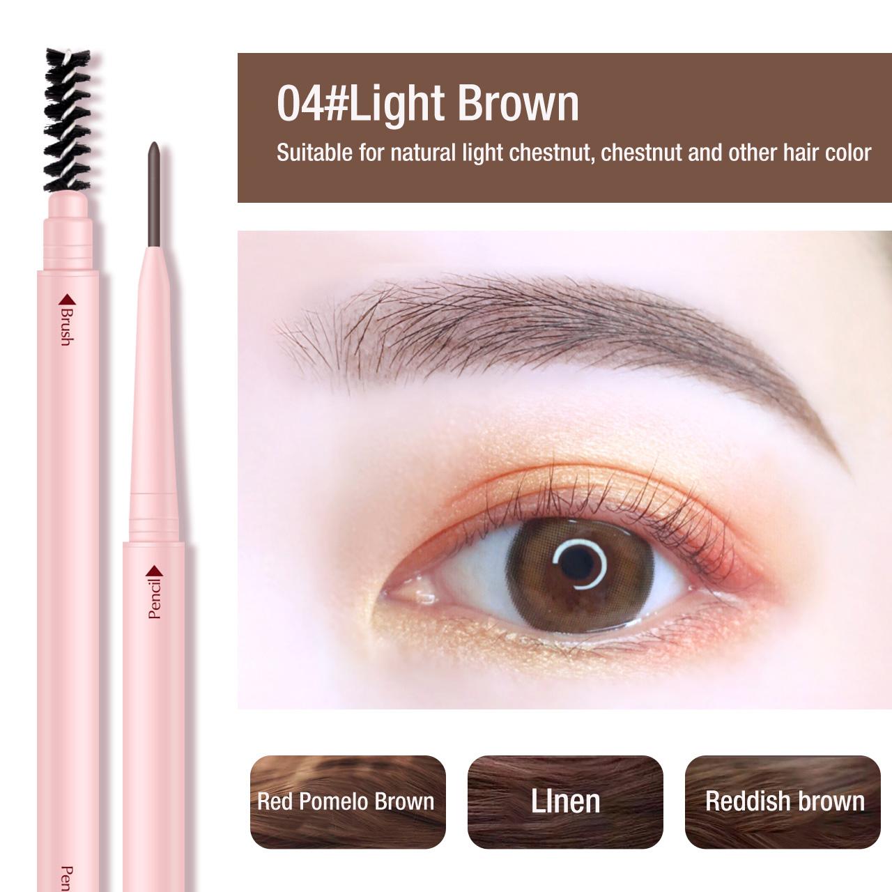 Двусторонний автоматический вращающийся тонкий карандаш для бровей, водостойкий, устойчивый к поту усилитель для бровей, косметика для макияжа глаз LM
Двусторонний автоматический вращающийся тонкий карандаш для бровей, водостойкий, устойчивый к поту усилитель для бровей, косметика для макияжа глаз LM