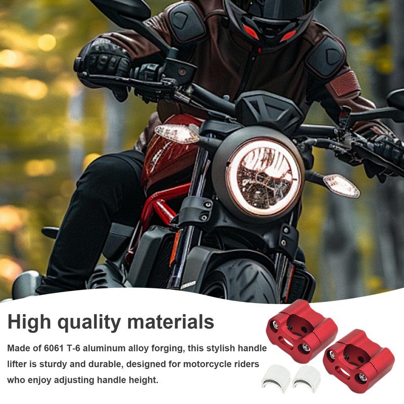 Handlebar Riser Aluminum Alloy 2pcs Handlebar Clamp Adapter Motorcycle Motorcycle Height Booster Handlebar Mount Clamp For ATV чёрный
Handlebar Riser Aluminum Alloy 2pcs Handlebar Clamp Adapter Motorcycle Motorcycle Height Booster Handlebar Mount Clamp For ATV чёрный