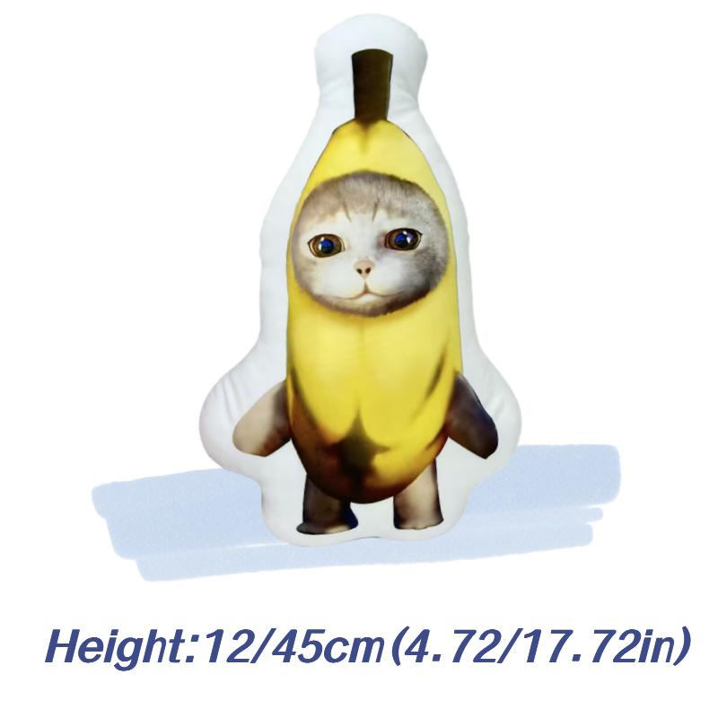 Banana Cat Plush Toy Funny Throw Pillow Small Pendant Home Decoration Gifts Kids 12cm/4.72in
Banana Cat Plush Toy Funny Throw Pillow Small Pendant Home Decoration Gifts Kids 12cm/4.72in