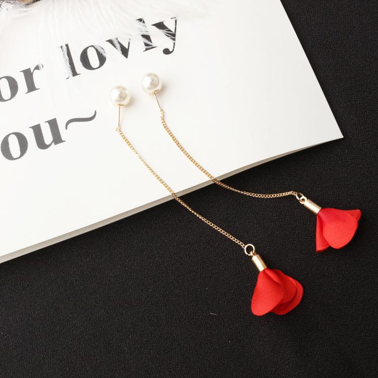 New Fashion Ear Ear Pearl Xianqi Earrings Ultra-xian Ear Long Section Of Flowers Tassel Pendants Earrings Ms. Earrings Wholesale красный
New Fashion Ear Ear Pearl Xianqi Earrings Ultra-xian Ear Long Section Of Flowers Tassel Pendants Earrings Ms. Earrings Wholesale красный