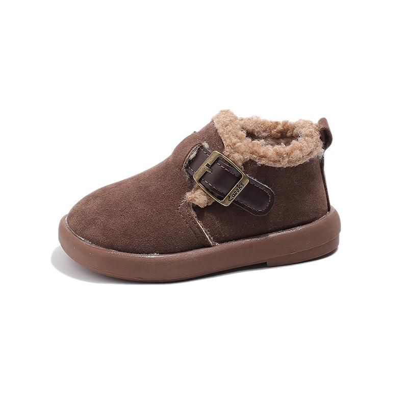 New winter fashion children s shoes for girls, Korean style boots for boys and girls, warm short boots, thick cotton children s shoes 23-25/Three pairs in one коричневий
New winter fashion children s shoes for girls, Korean style boots for boys and girls, warm short boots, thick cotton children s shoes 23-25/Three pairs in one коричневий