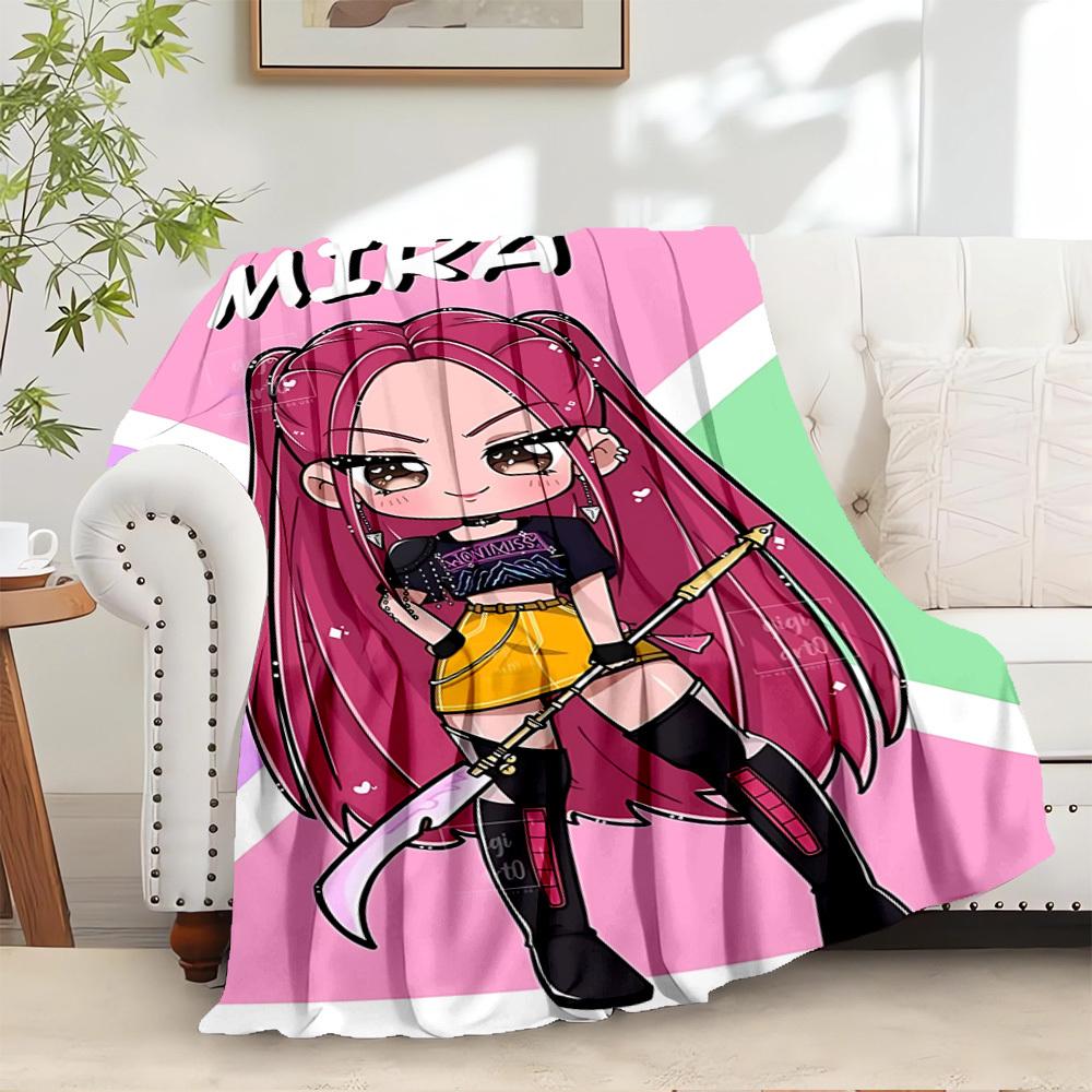 K-POP Anime Girls Group Four Seasons Soft Warm Blanket All-Season Thick Knit Polyester Bedspread for Bed, Camping, Travel Perfect Gift 80x120cm
K-POP Anime Girls Group Four Seasons Soft Warm Blanket All-Season Thick Knit Polyester Bedspread for Bed, Camping, Travel Perfect Gift 80x120cm