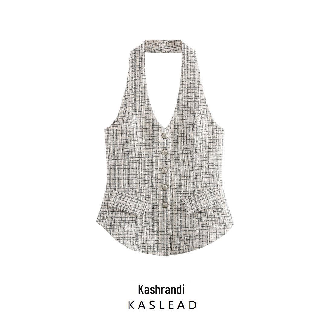 2025 Spring Women s Fashion: European & American Style Versatile Halter Top Large
2025 Spring Women s Fashion: European & American Style Versatile Halter Top Large