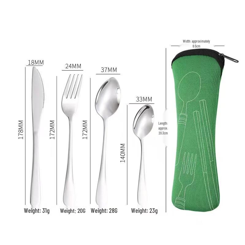 Ru Han 304 Stainless Steel Cutlery Set
Ru Han 304 Stainless Steel Cutlery Set