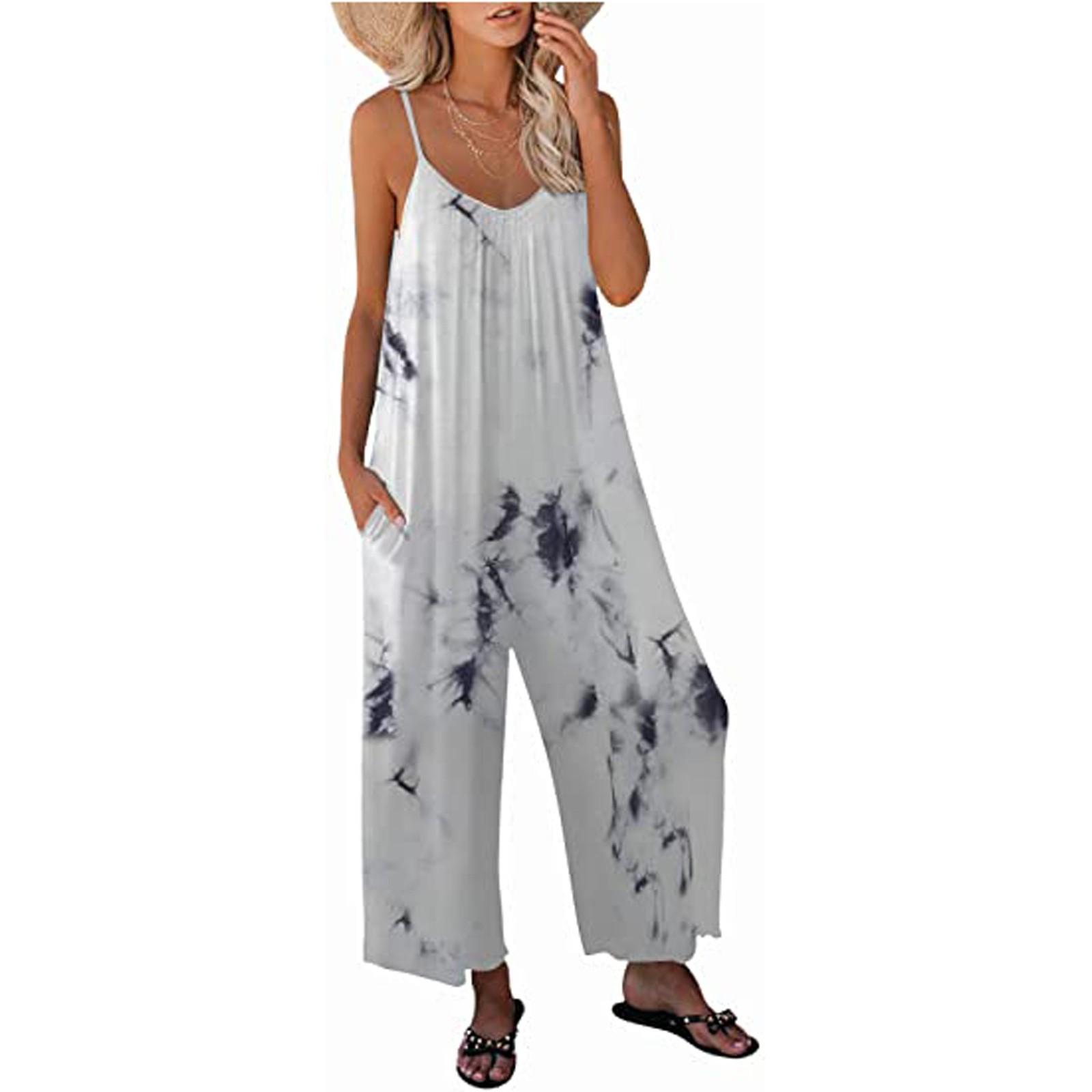 Мода Жіночі Квітковий Принт V-подібний виріз Зав язка Дозвілля Без рукавів Комбінезони XL білий
Мода Жіночі Квітковий Принт V-подібний виріз Зав язка Дозвілля Без рукавів Комбінезони XL білий