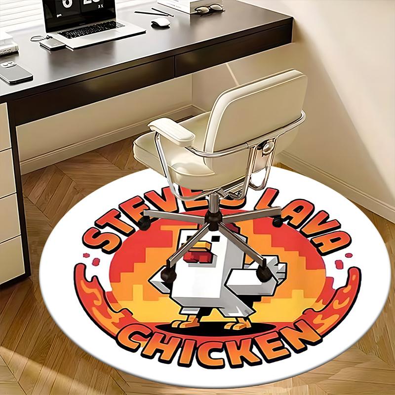 Steve s Lava Chicken ,Pixelated Chicken Chair mat Round Rug-Office carpet , Machine Washable , Non-slip , Suitable for Living Rooms , Bedroo 80cm by 80cm
Steve s Lava Chicken ,Pixelated Chicken Chair mat Round Rug-Office carpet , Machine Washable , Non-slip , Suitable for Living Rooms , Bedroo 80cm by 80cm