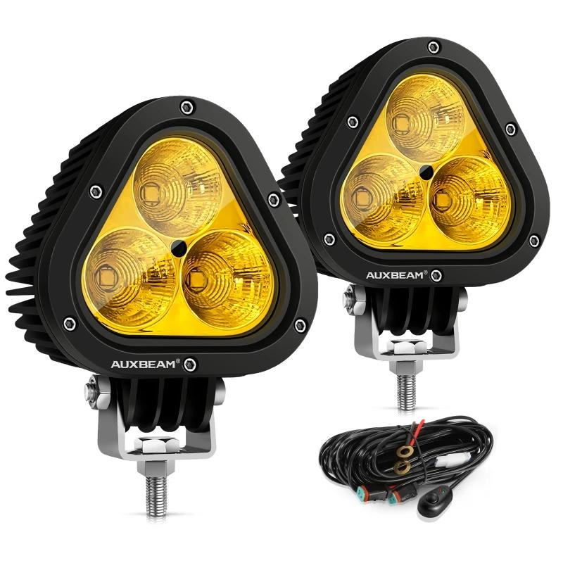Auxbeam 4 Inch Triangle LED Work Light Pod Light Driving Light with Harness for Truck Pickup Offroad
Auxbeam 4 Inch Triangle LED Work Light Pod Light Driving Light with Harness for Truck Pickup Offroad