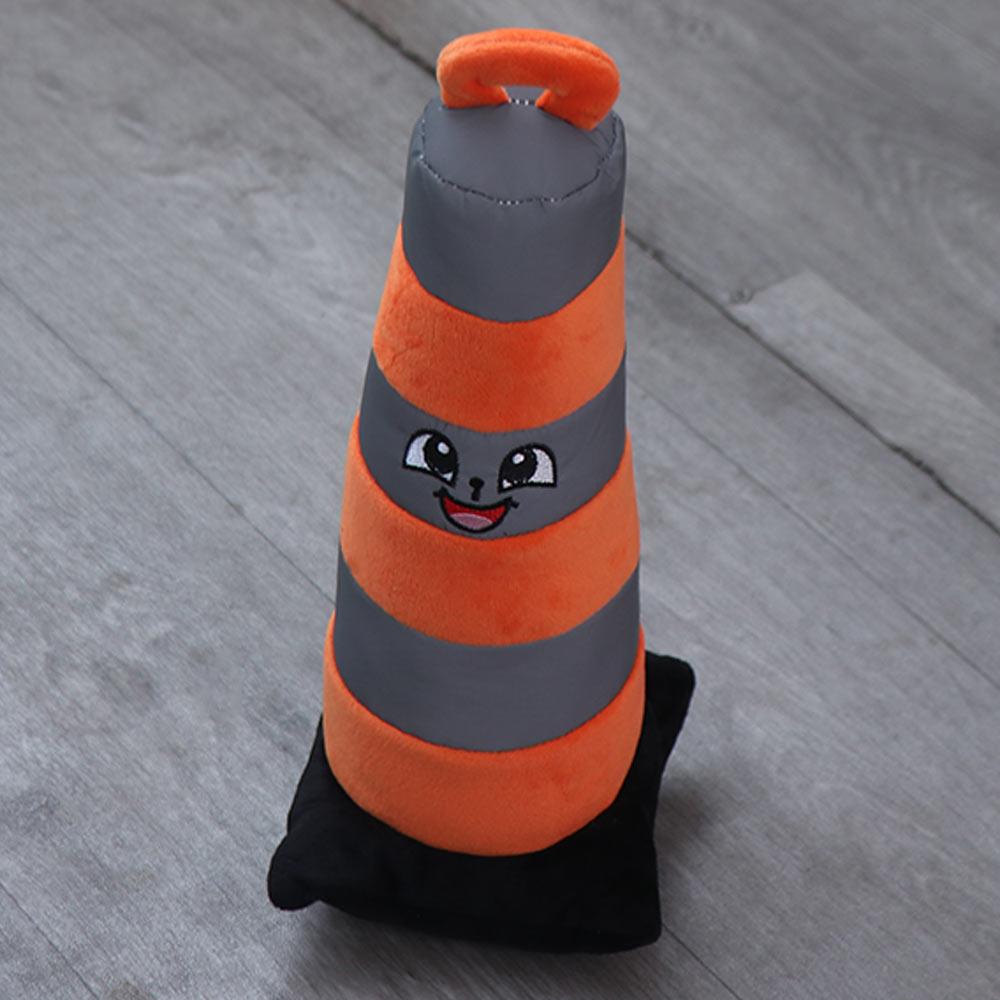 Sound Making Dog Chew Toys Road Cone Shape Cat Toy Creative Chew Training Toy Self Fun Plush
Sound Making Dog Chew Toys Road Cone Shape Cat Toy Creative Chew Training Toy Self Fun Plush
