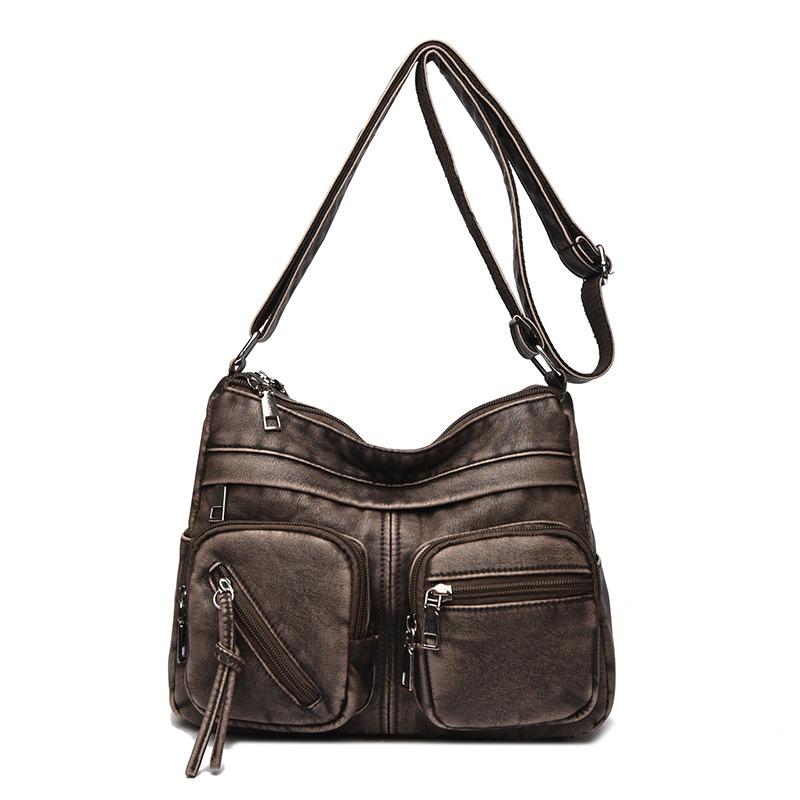 Women s Single-shoulder Bag with Multiple Pockets, Soft Handbag, Casual Crossbody Bag, Women s Retro Mom Bag кавовий/чорний
Women s Single-shoulder Bag with Multiple Pockets, Soft Handbag, Casual Crossbody Bag, Women s Retro Mom Bag кавовий/чорний