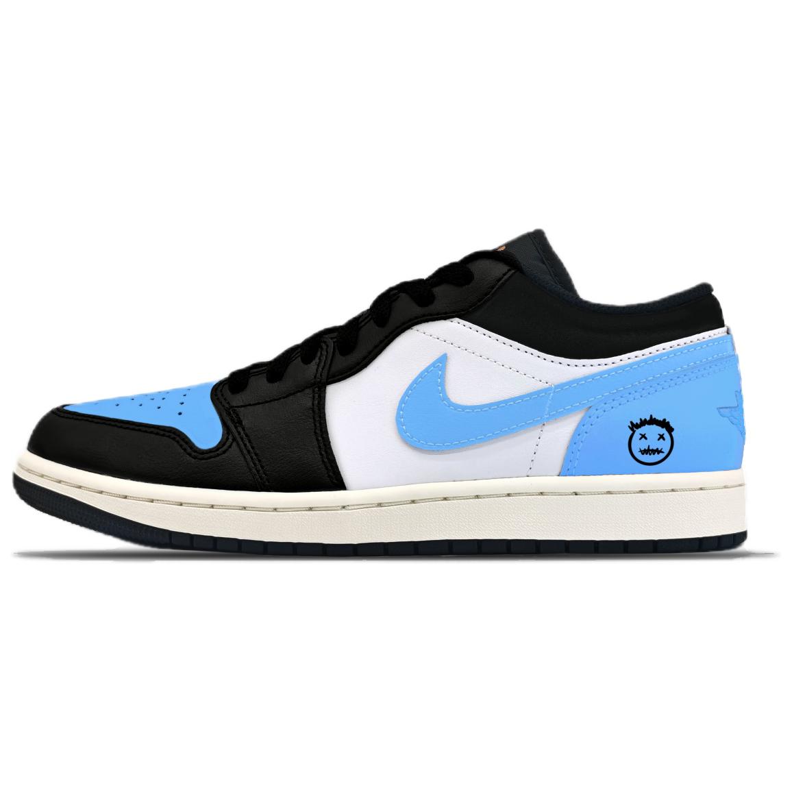 Jordan Air Jordan 1 Abrasion Resistant Low top Vintage Basketball Shoes Unisex Blue Black 553558-081(Team1020-) 38
Jordan Air Jordan 1 Abrasion Resistant Low top Vintage Basketball Shoes Unisex Blue Black 553558-081(Team1020-) 38