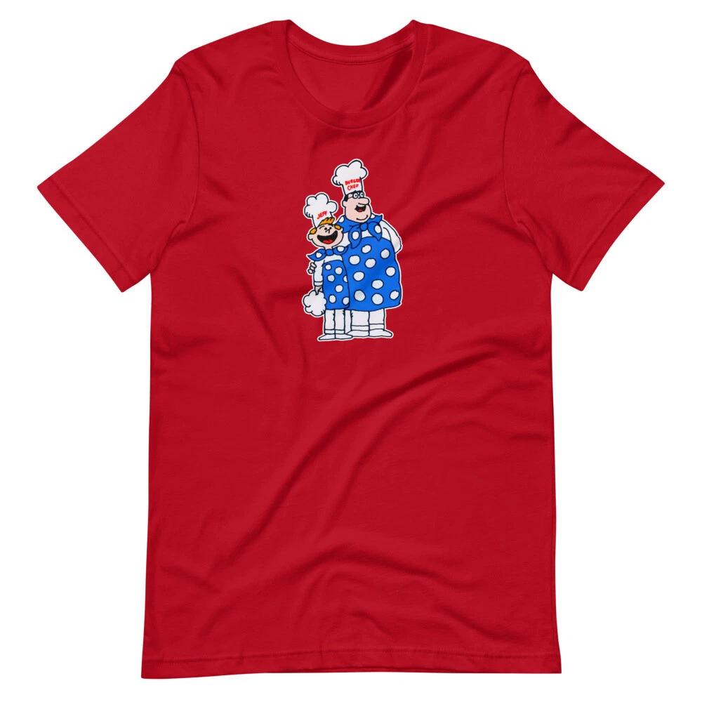 BURGER CHEF AND JEFF Graphic Tee Shirt Unisex 100% Cotton T-shirt Mens Tees Top S
BURGER CHEF AND JEFF Graphic Tee Shirt Unisex 100% Cotton T-shirt Mens Tees Top S