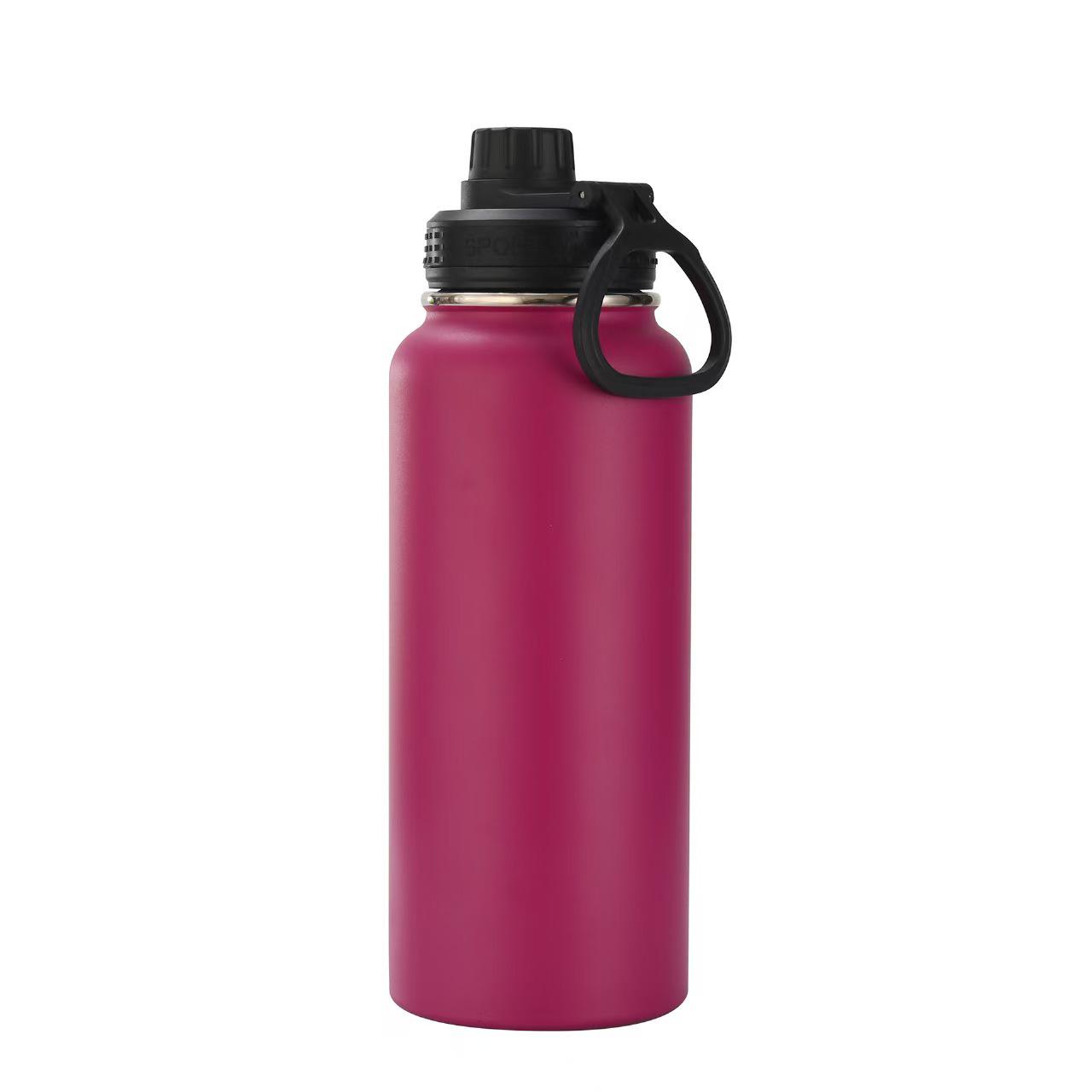 Large-Capacity 304 Stainless Steel Insulated Sports Bottle with Handle 32oz вино красного
Large-Capacity 304 Stainless Steel Insulated Sports Bottle with Handle 32oz вино красного
