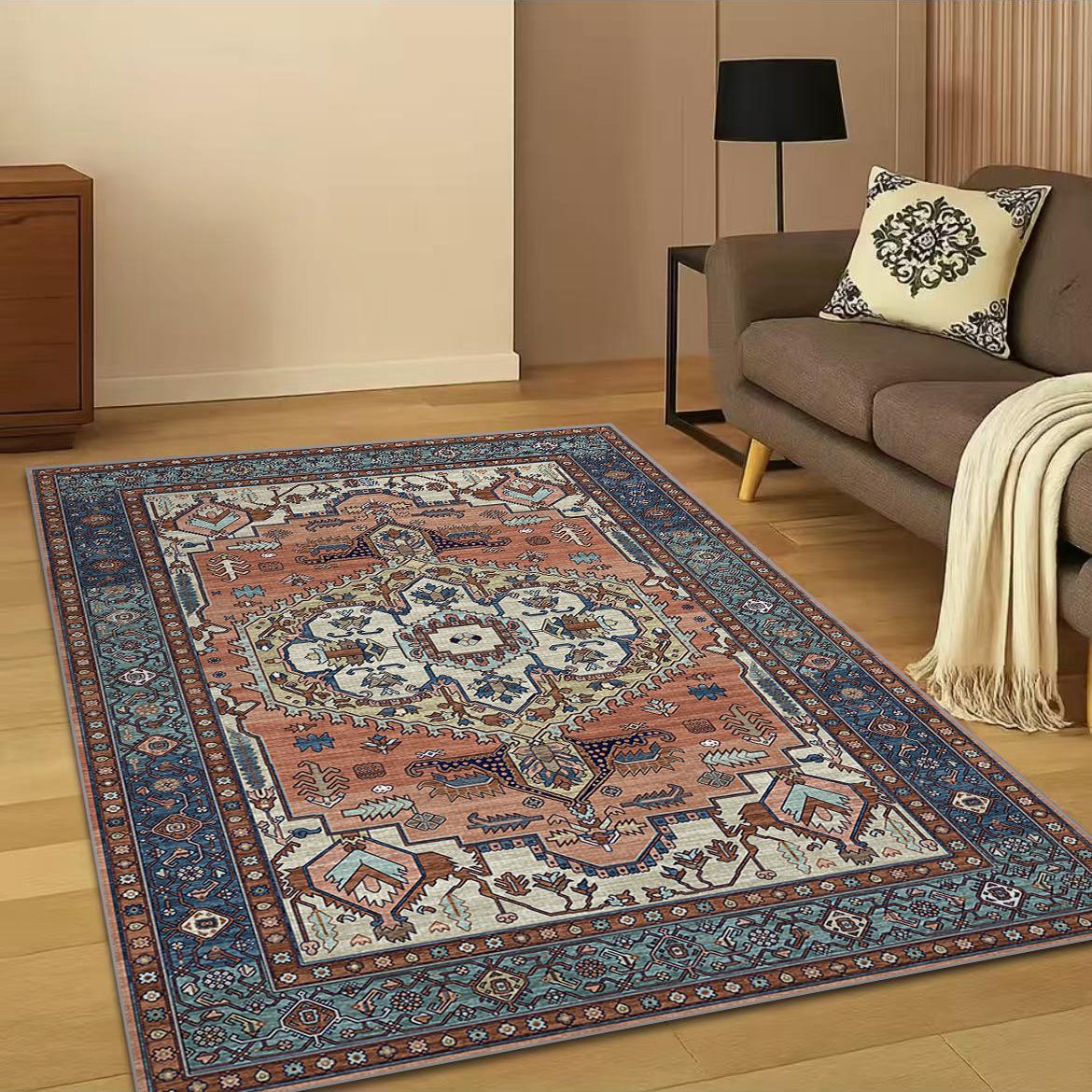 VIKAMA Moroccan Crystal Area Rug for Living Room ,Floor Bedroom Big Size Rugs, Sofa Mats, Study Lounge Home Carpet Decoration 40x60cm
VIKAMA Moroccan Crystal Area Rug for Living Room ,Floor Bedroom Big Size Rugs, Sofa Mats, Study Lounge Home Carpet Decoration 40x60cm