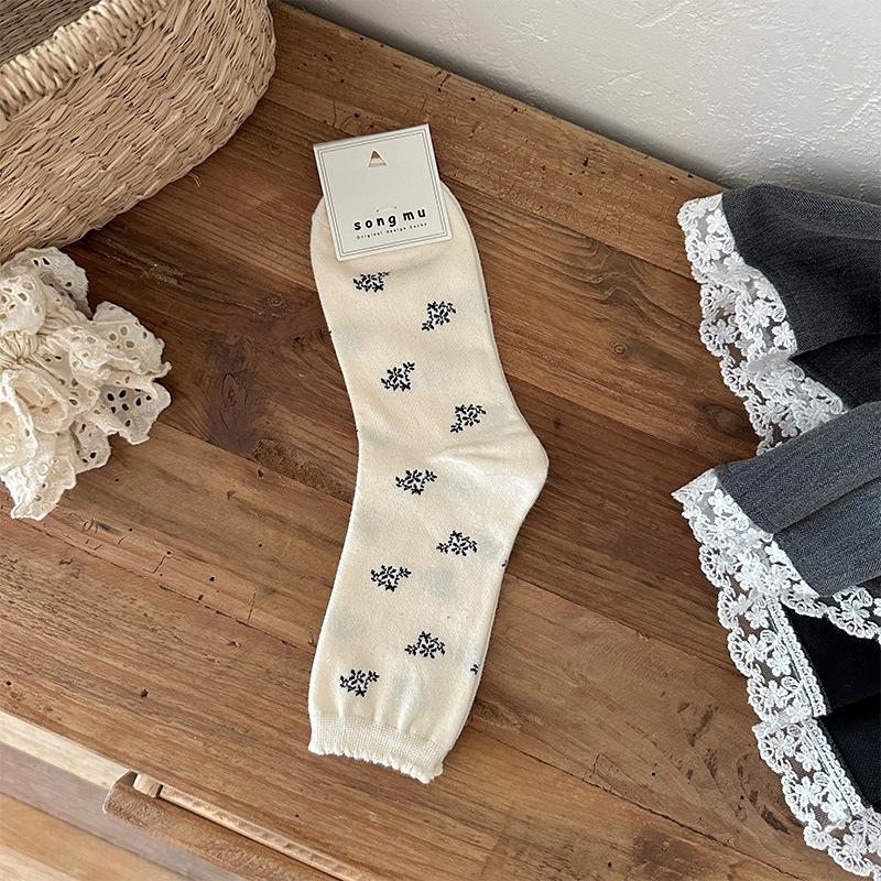 Korean Style Socks for Girls Spring Autumn Bow Dot Style Crew Pile Loose Socks INS Simplicity Aesthetic Stacked Socks for Girls One Size
Korean Style Socks for Girls Spring Autumn Bow Dot Style Crew Pile Loose Socks INS Simplicity Aesthetic Stacked Socks for Girls One Size