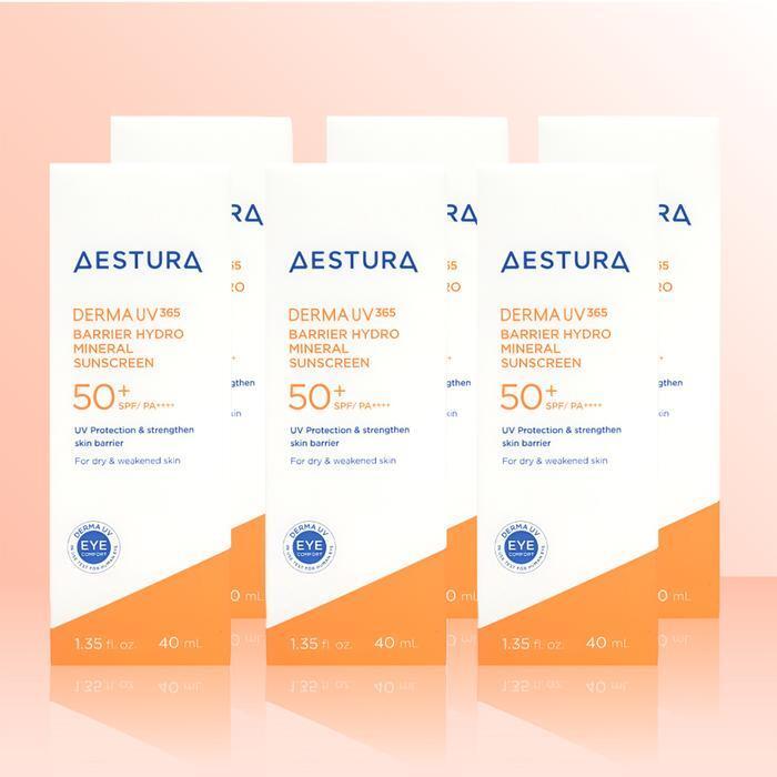 Aestura Derma UV365 Barrier Moisture Mineral Sunscreen 40ml (SPF50+) x 6 / iuy (35367838)
Aestura Derma UV365 Barrier Moisture Mineral Sunscreen 40ml (SPF50+) x 6 / iuy (35367838)