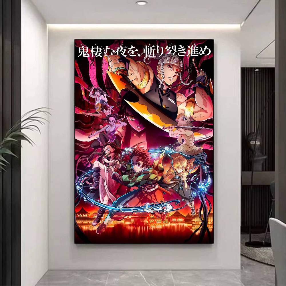 Anime D-demon Slayer Classic Classic Movie Posters HD Quality Poster Wall Art Painting Study Nordic Home Decor 21X30CMNo Framed
Anime D-demon Slayer Classic Classic Movie Posters HD Quality Poster Wall Art Painting Study Nordic Home Decor 21X30CMNo Framed