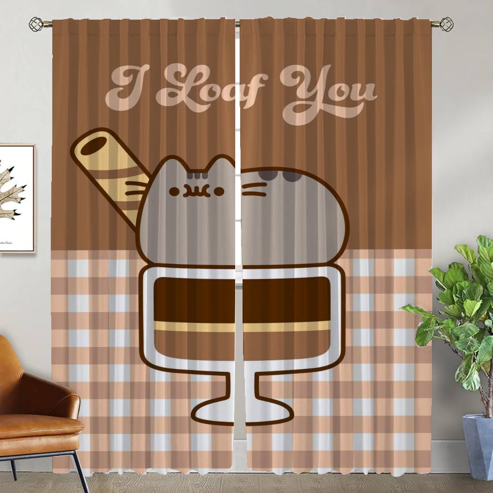 Кухонні штори Pusheen для вітальні, шторна перегородка, тюль для спальні, домашні інтер єрні штори, 2 штуки, затемнюючі, елегантні W96xH137cmx2pcs-CL
Кухонні штори Pusheen для вітальні, шторна перегородка, тюль для спальні, домашні інтер єрні штори, 2 штуки, затемнюючі, елегантні W96xH137cmx2pcs-CL