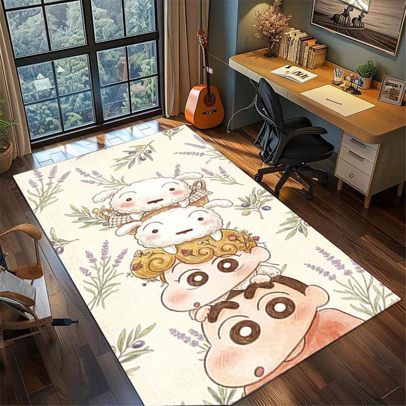 Crayon Shin-chan Home Floor Rug Large Area Non Slip Washable Mat Gamer Bedroom Decor 60x90cm
Crayon Shin-chan Home Floor Rug Large Area Non Slip Washable Mat Gamer Bedroom Decor 60x90cm