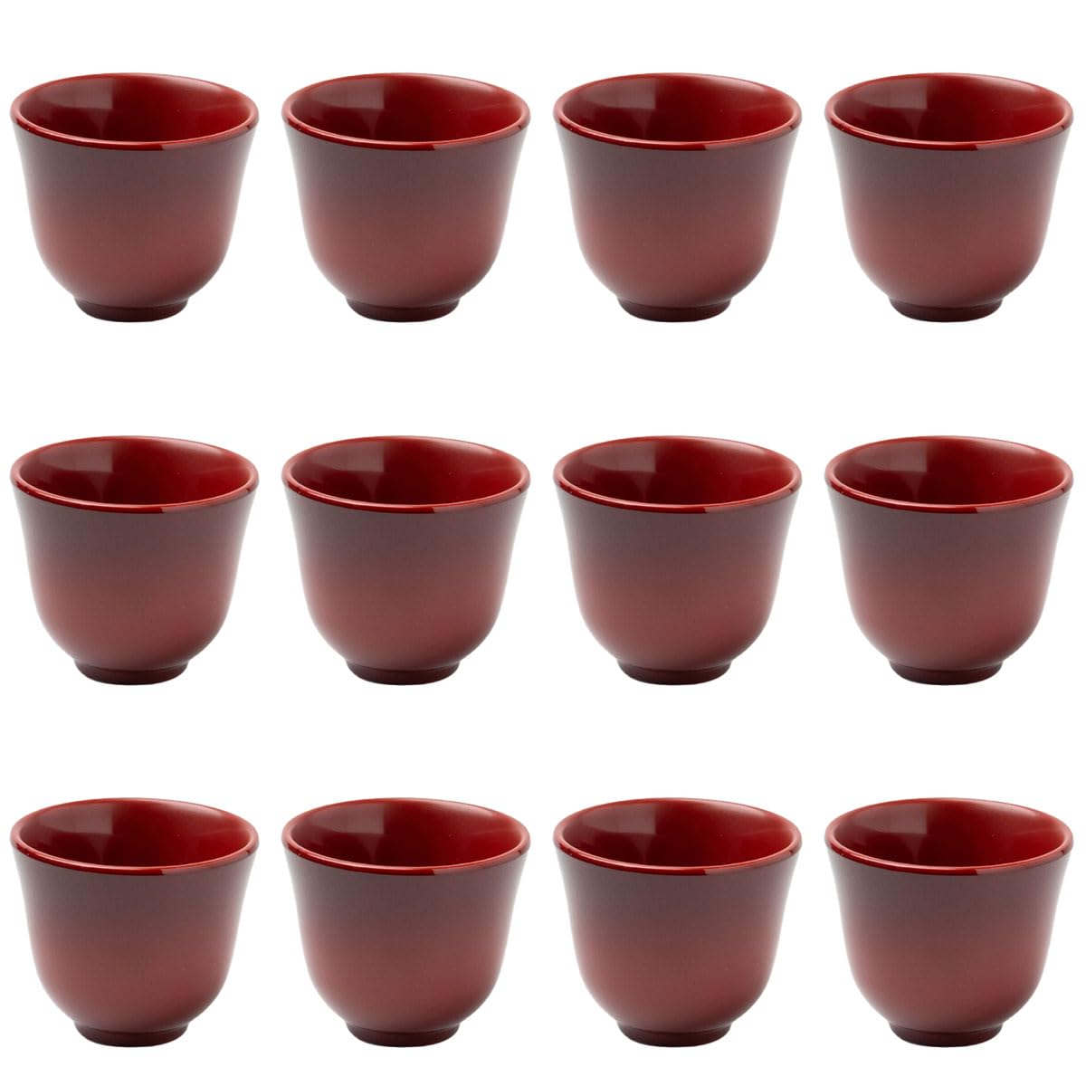 Thunder Group Набор широких чашек Очоко высотой 5 см Меламиновая посуда Коммерческий продукт 12 штук 5,7 см (Чашки для саке), Посуда, похожая на лаковую, безопасная,
Thunder Group Набор широких чашек Очоко высотой 5 см Меламиновая посуда Коммерческий продукт 12 штук 5,7 см (Чашки для саке), Посуда, похожая на лаковую, безопасная,