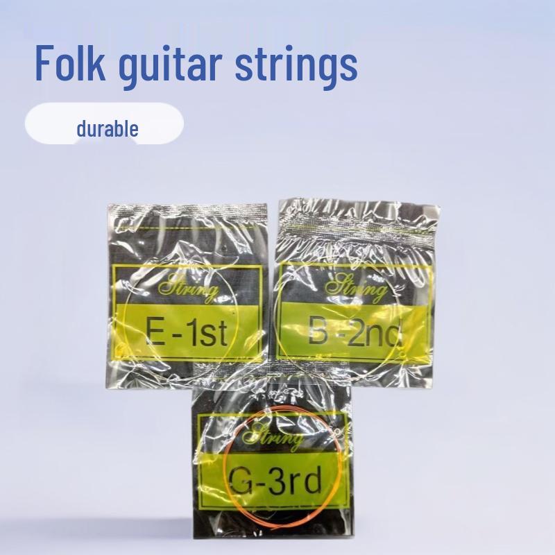 Folk Guitar Loose Strings Set: 1st, 2nd, 3rd, 4th Strings 1st String
Folk Guitar Loose Strings Set: 1st, 2nd, 3rd, 4th Strings 1st String