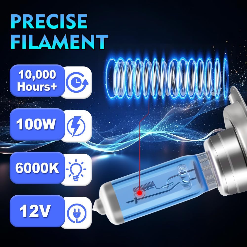Headlights Fit For BMW 328i 2007-2016 Halogen Headlight Bulbs, H7 Low Beams Bright Front Lights, 20000LM 900% Brightness, 6000K White, Plug And Play,
Headlights Fit For BMW 328i 2007-2016 Halogen Headlight Bulbs, H7 Low Beams Bright Front Lights, 20000LM 900% Brightness, 6000K White, Plug And Play,