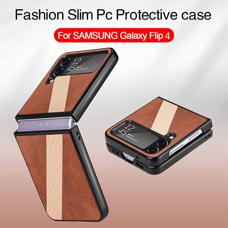 Роскошный кожаный чехол для Samsung Galaxy Z Flip 4 5g Z Flip 4, оригинальный сенсорный тонкий защитный чехол с защитой от падения, Fundas Coque
Роскошный кожаный чехол для Samsung Galaxy Z Flip 4 5g Z Flip 4, оригинальный сенсорный тонкий защитный чехол с защитой от падения, Fundas Coque