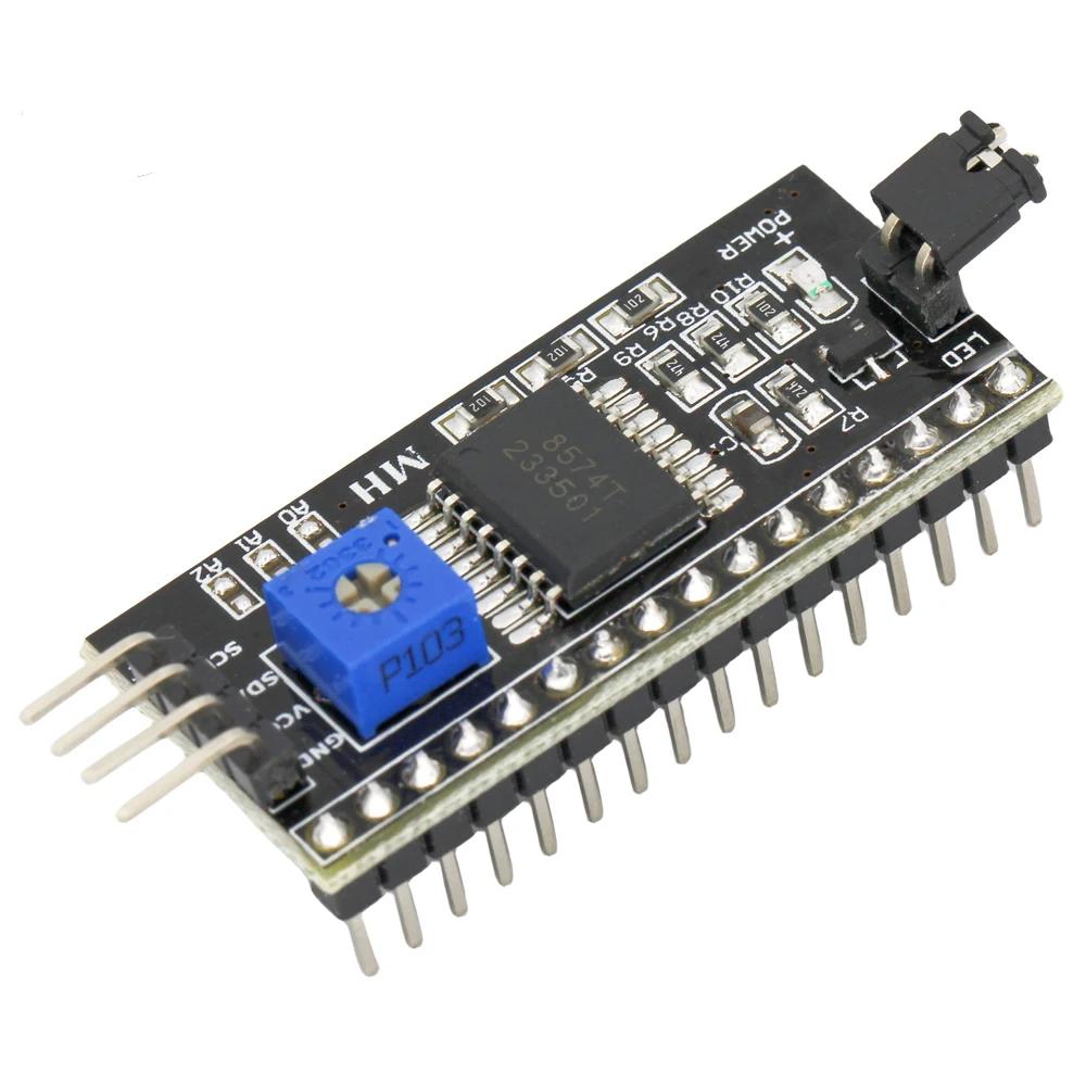 IIC I2C TWI SPI Serial Interface Board Port 1602 2004 LCD1602 Adapter Plate LCD Adapter Converter Module PCF8574 For Arduino
IIC I2C TWI SPI Serial Interface Board Port 1602 2004 LCD1602 Adapter Plate LCD Adapter Converter Module PCF8574 For Arduino