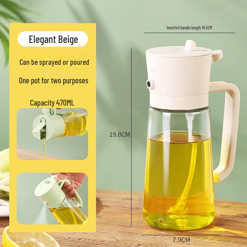 Масляный распылитель двойного назначения с автоматическим открыванием и закрыванием 470ml белый
Масляный распылитель двойного назначения с автоматическим открыванием и закрыванием 470ml белый