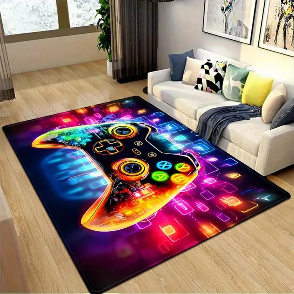 VIKAMA 3D Transparent Gamepad Controller Rug Vibrant Durable Carpet For Game Room Bedroom Playroom Home Decor 80cm x 120cm
VIKAMA 3D Transparent Gamepad Controller Rug Vibrant Durable Carpet For Game Room Bedroom Playroom Home Decor 80cm x 120cm