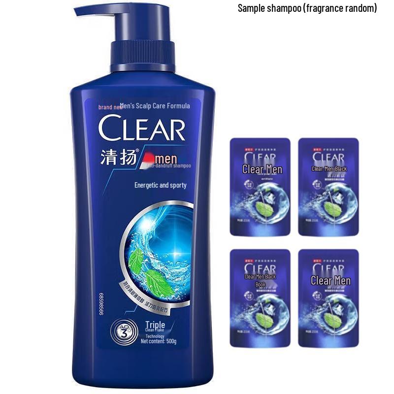 Clear Men Vitality Sport Oil Control Shampoo
Clear Men Vitality Sport Oil Control Shampoo