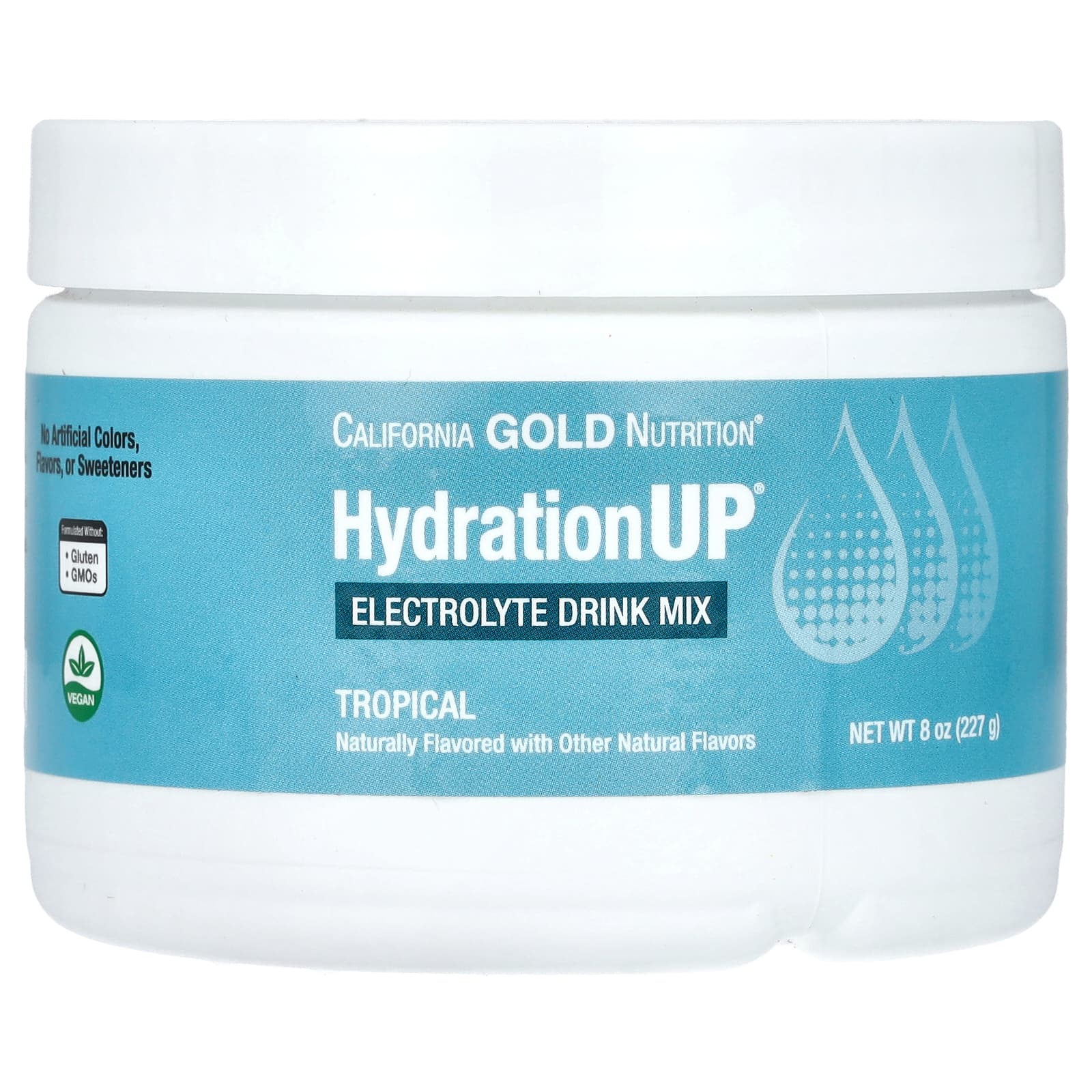Drink, Hydrationup®, Electrolyte Mix, with Vitamin D, Calcium, Iron, Potassium, Tropical Flavor, 8 Oz (227 g)
Drink, Hydrationup®, Electrolyte Mix, with Vitamin D, Calcium, Iron, Potassium, Tropical Flavor, 8 Oz (227 g)