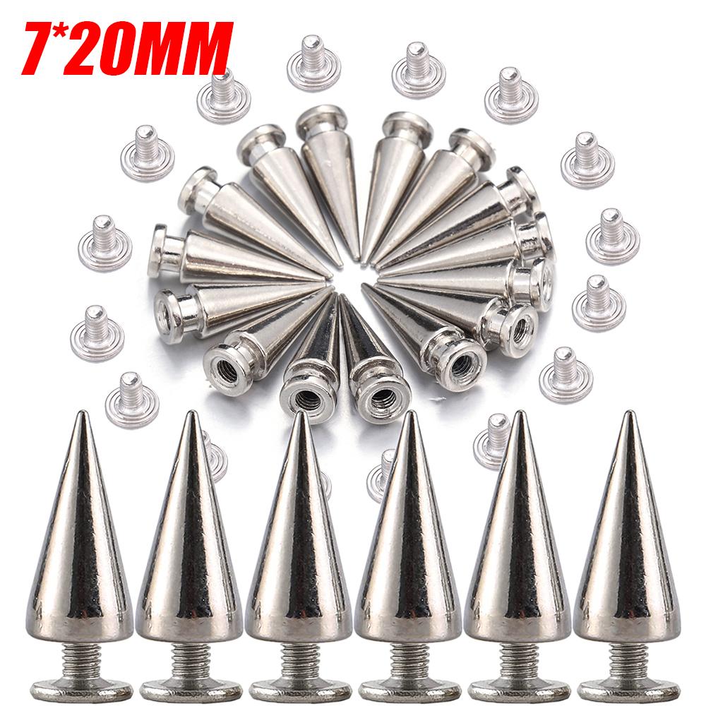 Двойные колпачки Серебряные заклепки Конические гвоздики Серебряные круглые конические шипы DIY Панк Конические гвоздики Обувь Одежда Гвоздь Заклепки Ручной работы 50pcs
Двойные колпачки Серебряные заклепки Конические гвоздики Серебряные круглые конические шипы DIY Панк Конические гвоздики Обувь Одежда Гвоздь Заклепки Ручной работы 50pcs