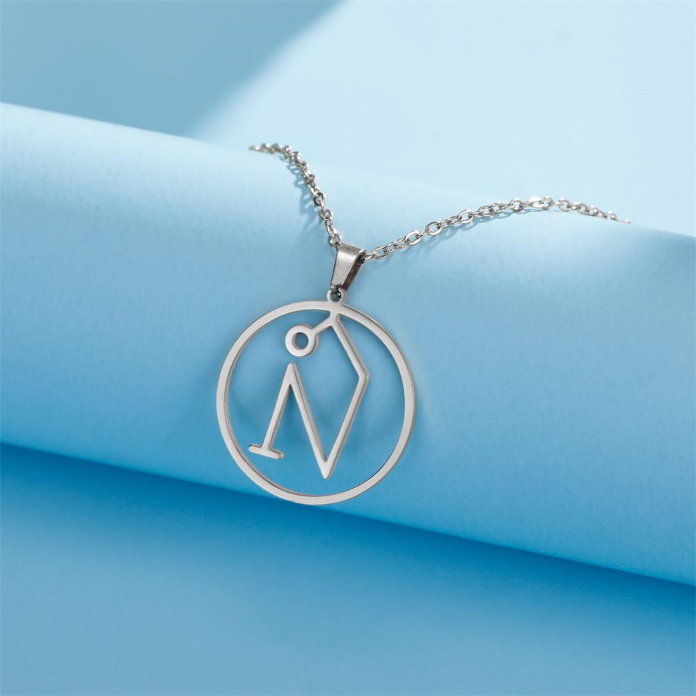 Sigil of Archangel Uriel Symbol Necklace Stainless Steel Chain Angel Ariel Pendant Necklaces Pretection Amulet Jewelry
Sigil of Archangel Uriel Symbol Necklace Stainless Steel Chain Angel Ariel Pendant Necklaces Pretection Amulet Jewelry